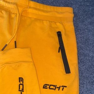 ECHT Joggers in Mustard Yellow